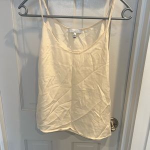 ADAM Adam Lippes 100% silk ivory camisole.
